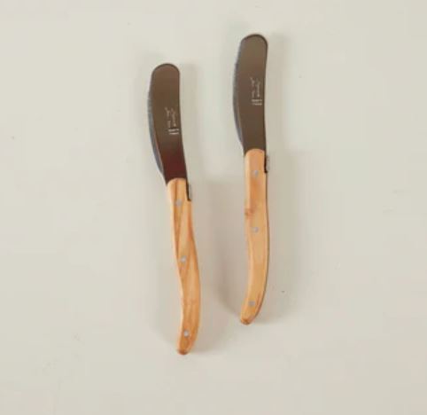 Laguiole Wood short butter knife