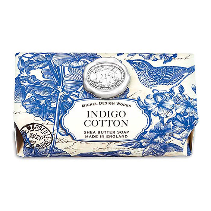 MDW Indigo Cotton Large Soap