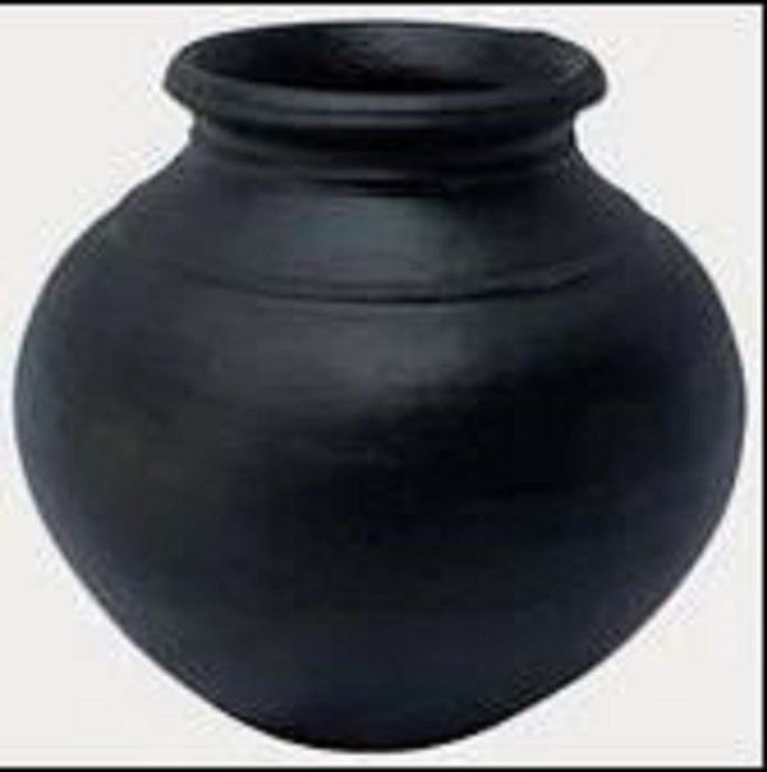 Ebony Clay Pot Small