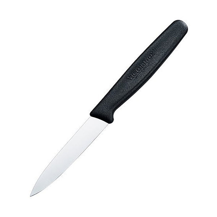 Victorinox Paring Knife Straight side 8cm Black