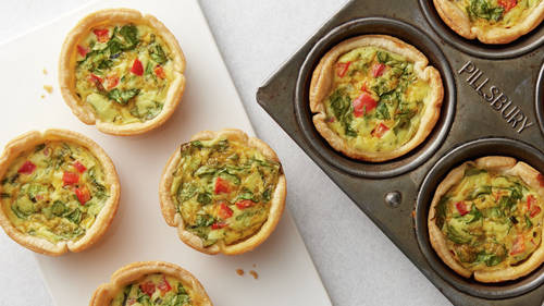 D & C Recipes - Mini Pizza Quiches