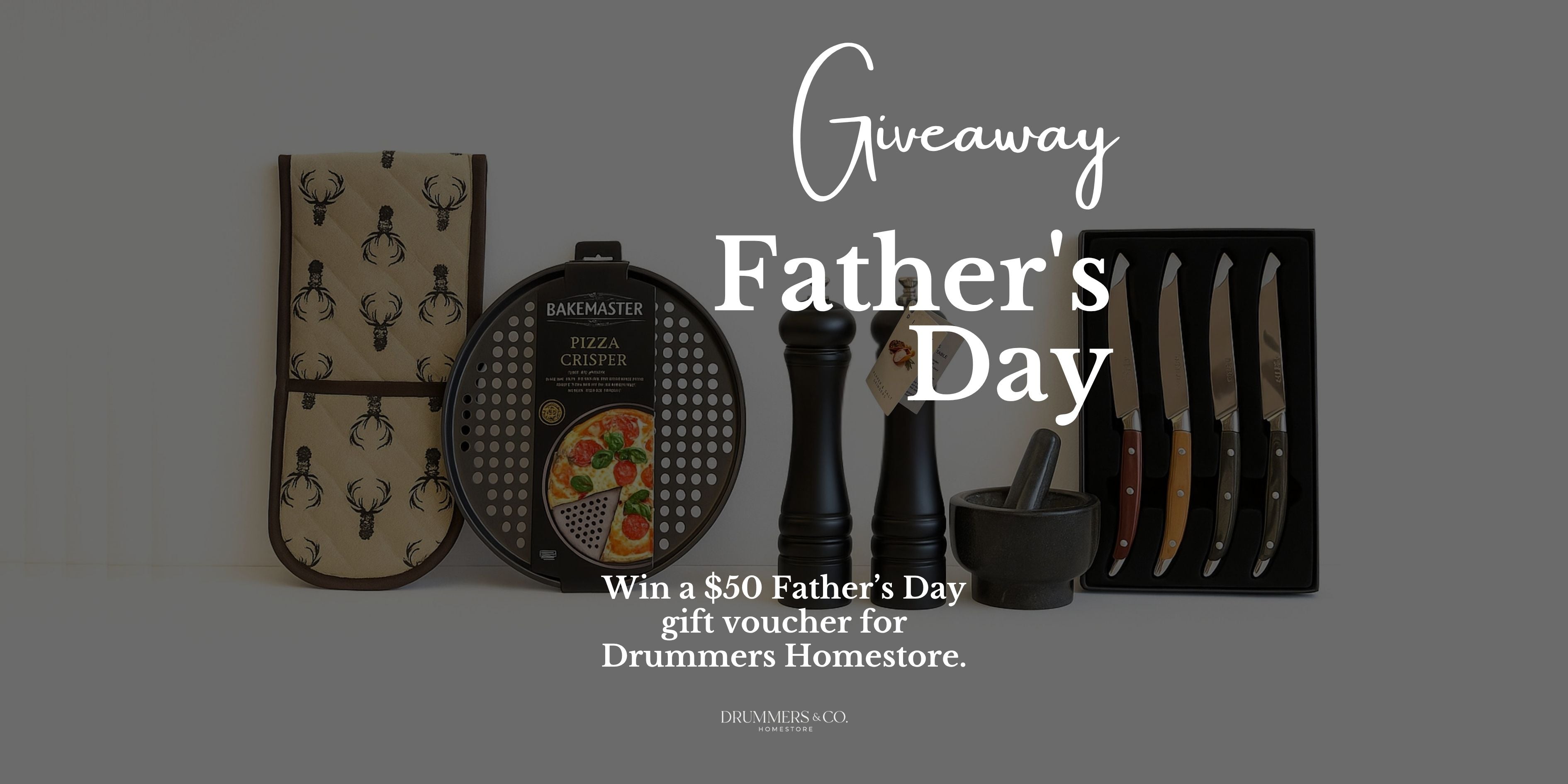 Win a $50 Gift Voucher for Father’s Day
