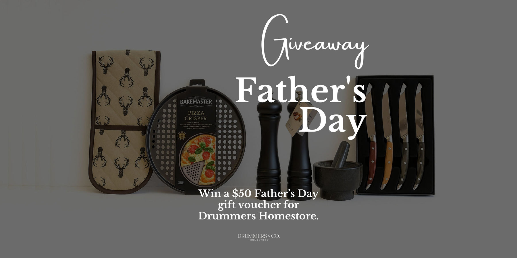 Win a $50 Gift Voucher for Father’s Day