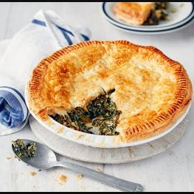 Winter Green Pie  (vegetarian and so yummy)