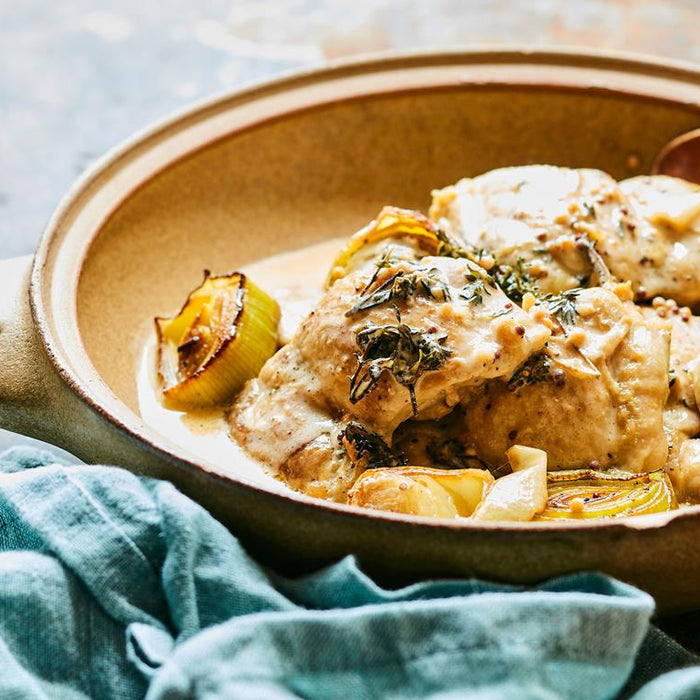 Honey Mustard Chicken Thighs