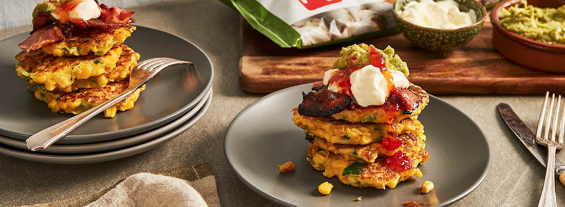 D&C Monthly Recipe - Leek & Corn Fritters