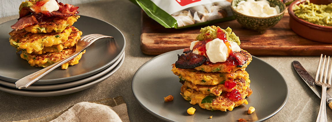 D&C Monthly Recipe - Leek & Corn Fritters