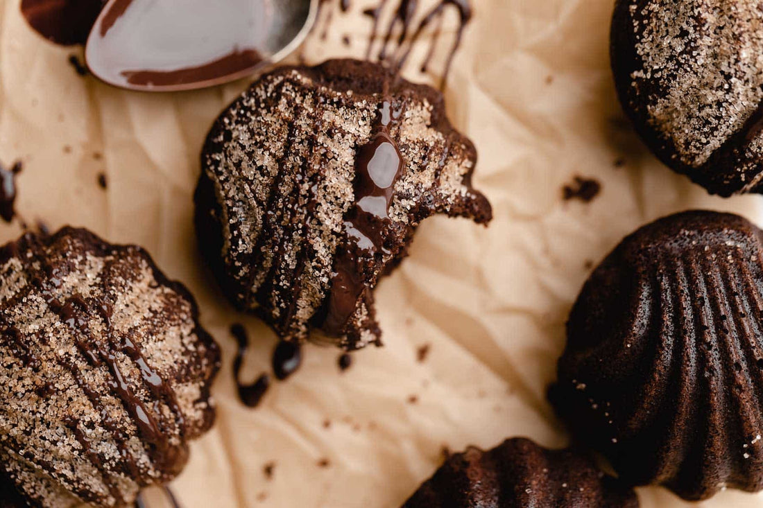 D&C Monthly Recipes - Chocolate Cinnamon Madeleines