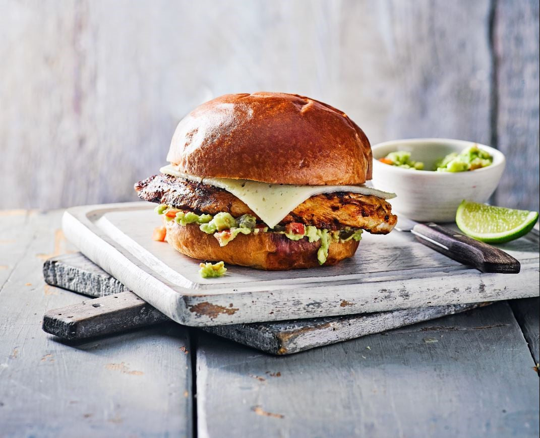 Mexican Chicken Burger