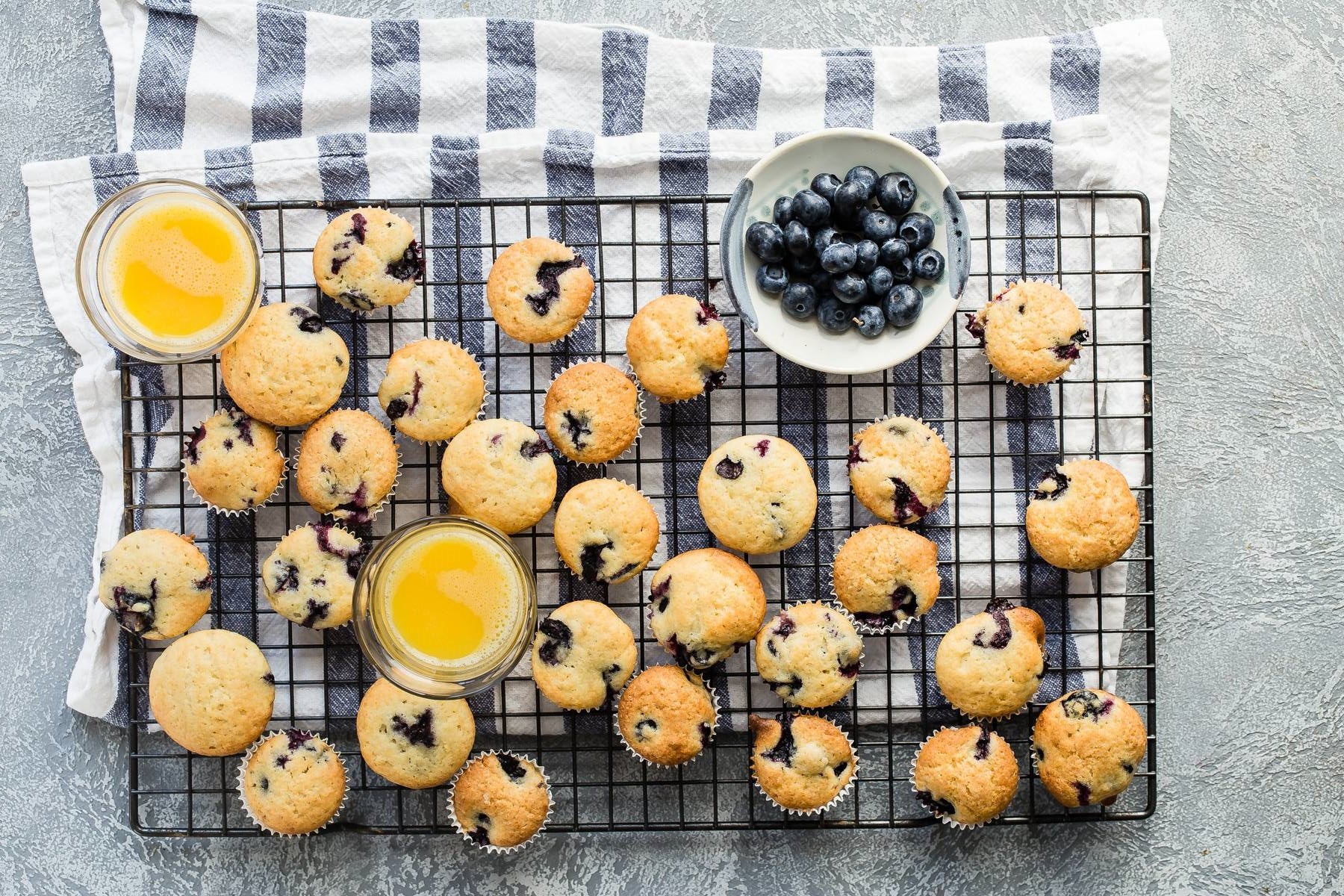 D&C Monthly Recipe - Baby Blueberry Muffins