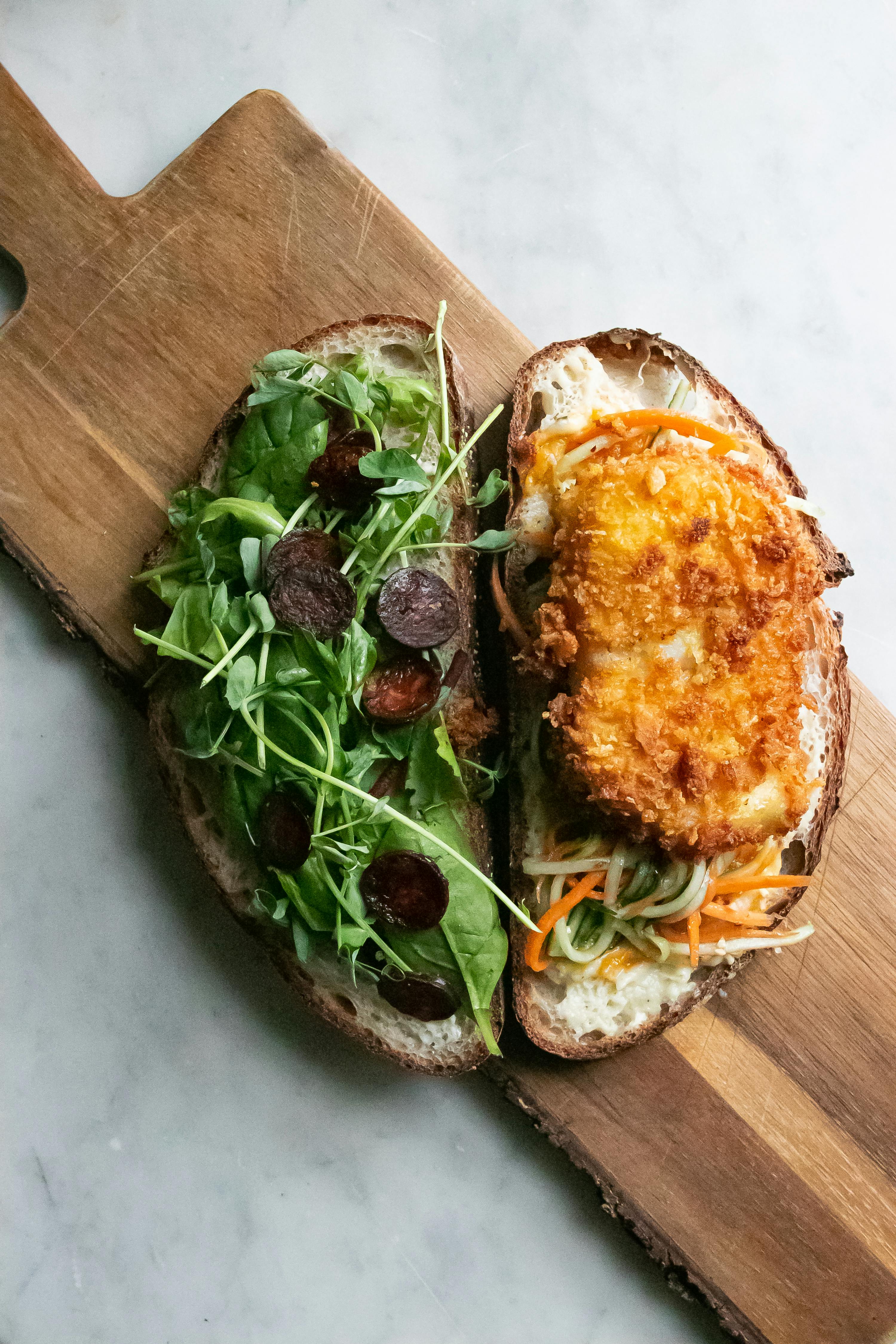 Crispy Chicken Thigh Sandwiches (Pak’nSave Special Recipe!)
