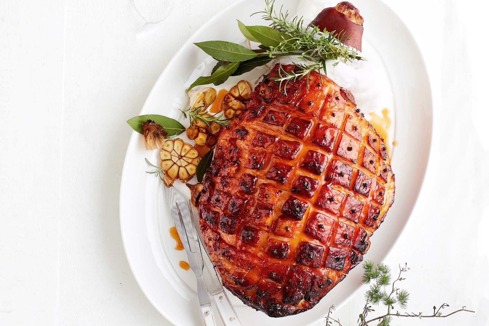 D&C Monthly Recipe - Sweet and Sticky Apricot Glazed Ham