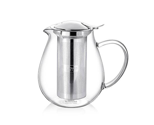 Tea Pot Oval Glass 600ml