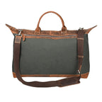 S&S London Rugged Collection Canvas Weekend Bag Olive