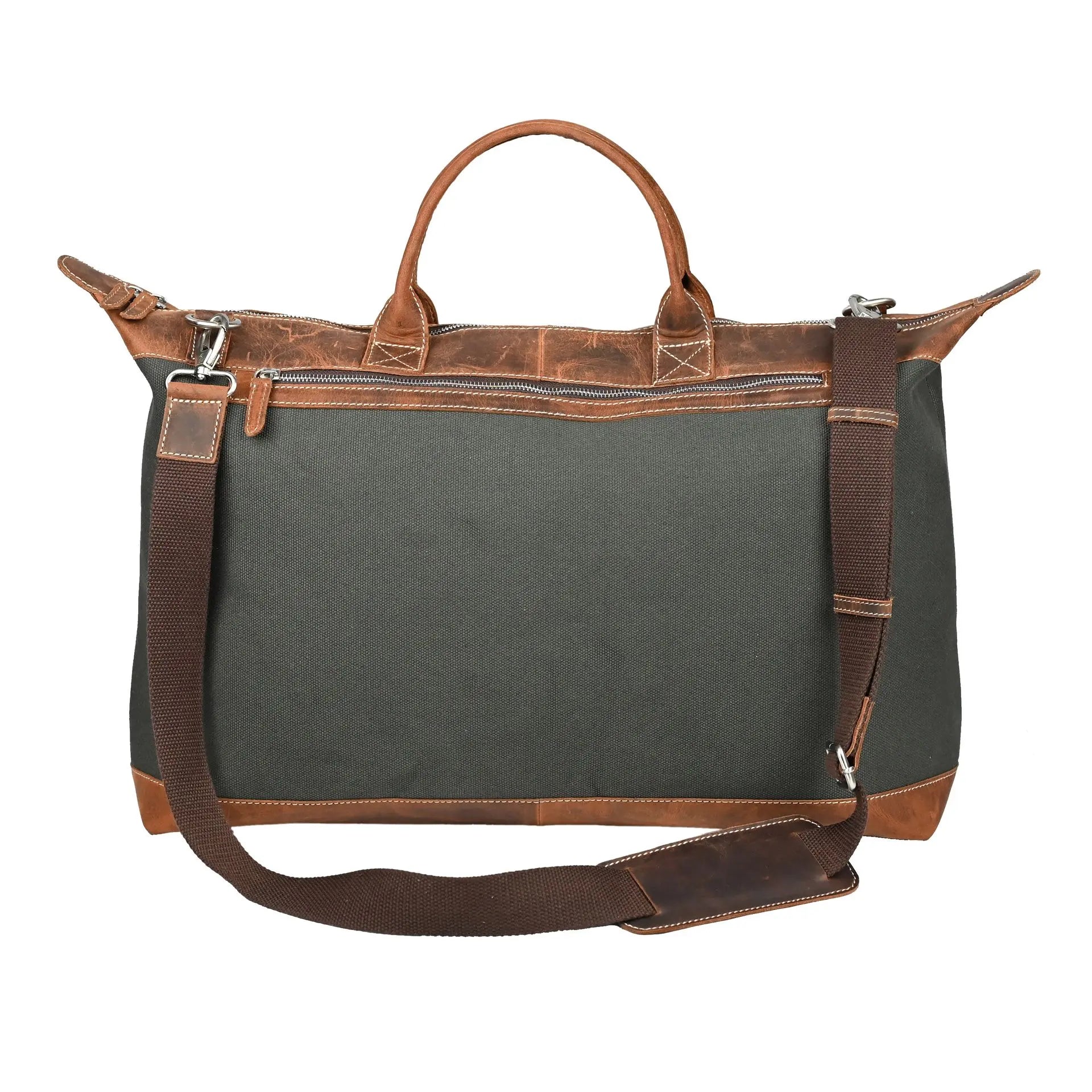 S&S London Rugged Collection Canvas Weekend Bag Olive