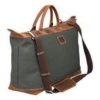 S&S London Rugged Collection Canvas Weekend Bag Olive