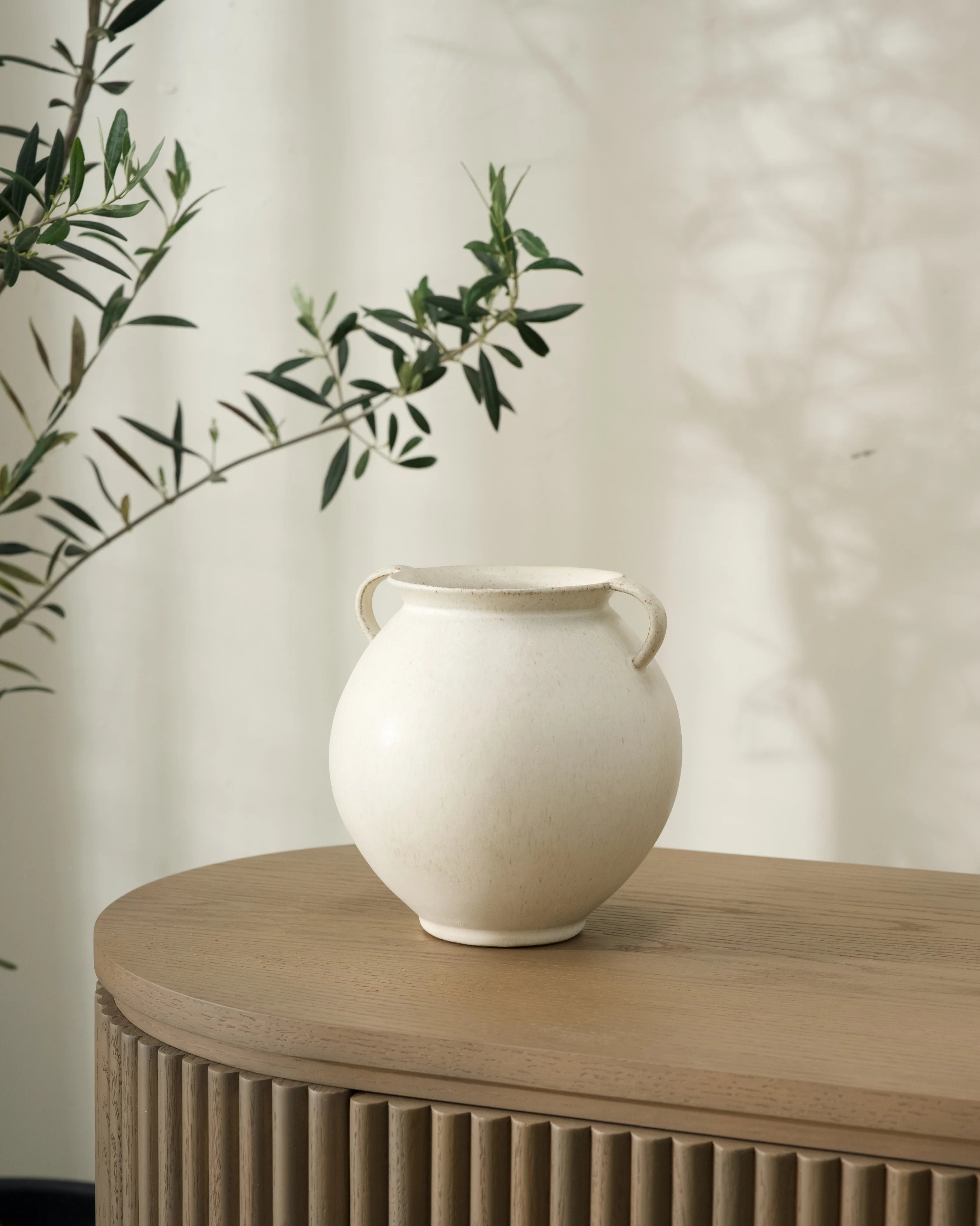 Fort Large Vase Matte Speckle