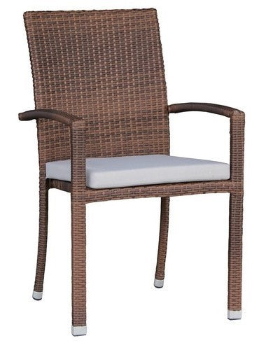 Brisbane Armchair - Coffee Mix