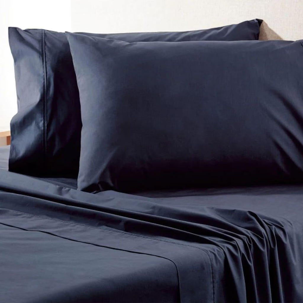 Bedmates Sheet Set King Single Navy
