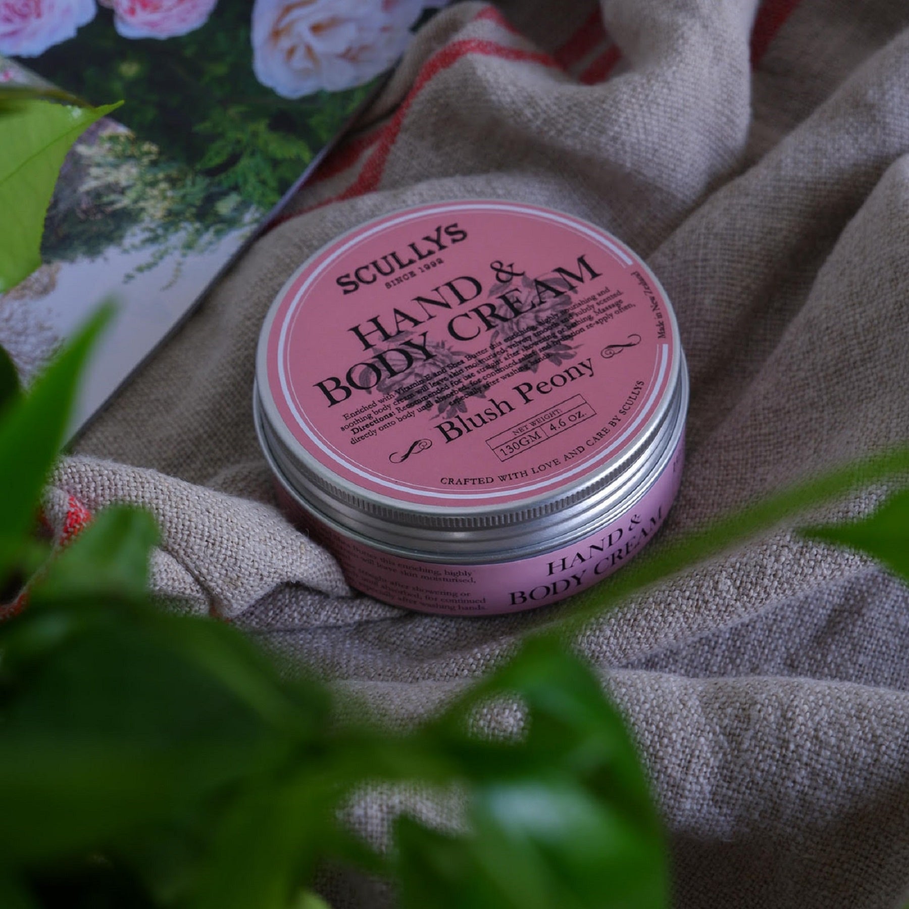 Hand and Body Cream Peony Boxed