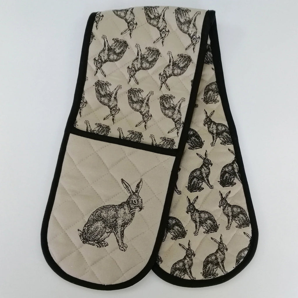 Double Oven Mitt Hare