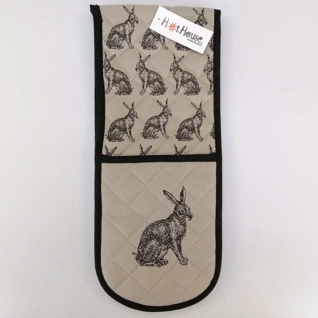 Double Oven Mitt Hare