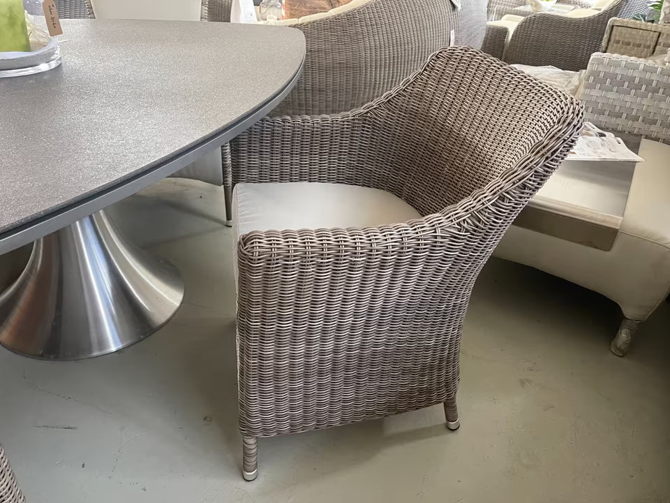 Bonassola Dining Chair Cuba Taupe