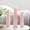 Peony Rose Icicle Candle