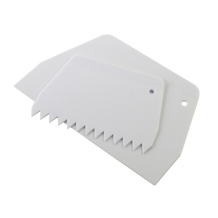 Bakemaster Icing Scraper set of Two