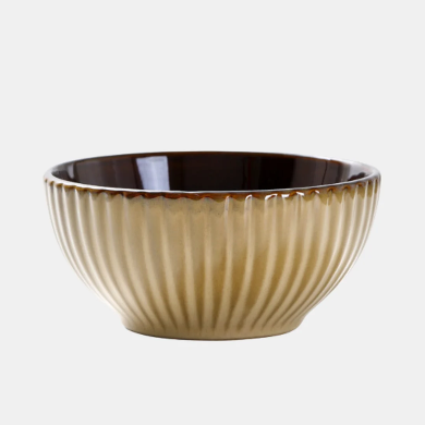 Finley Ceramic Bowl Brown