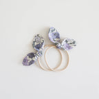 Violet Bunny Hair Ties