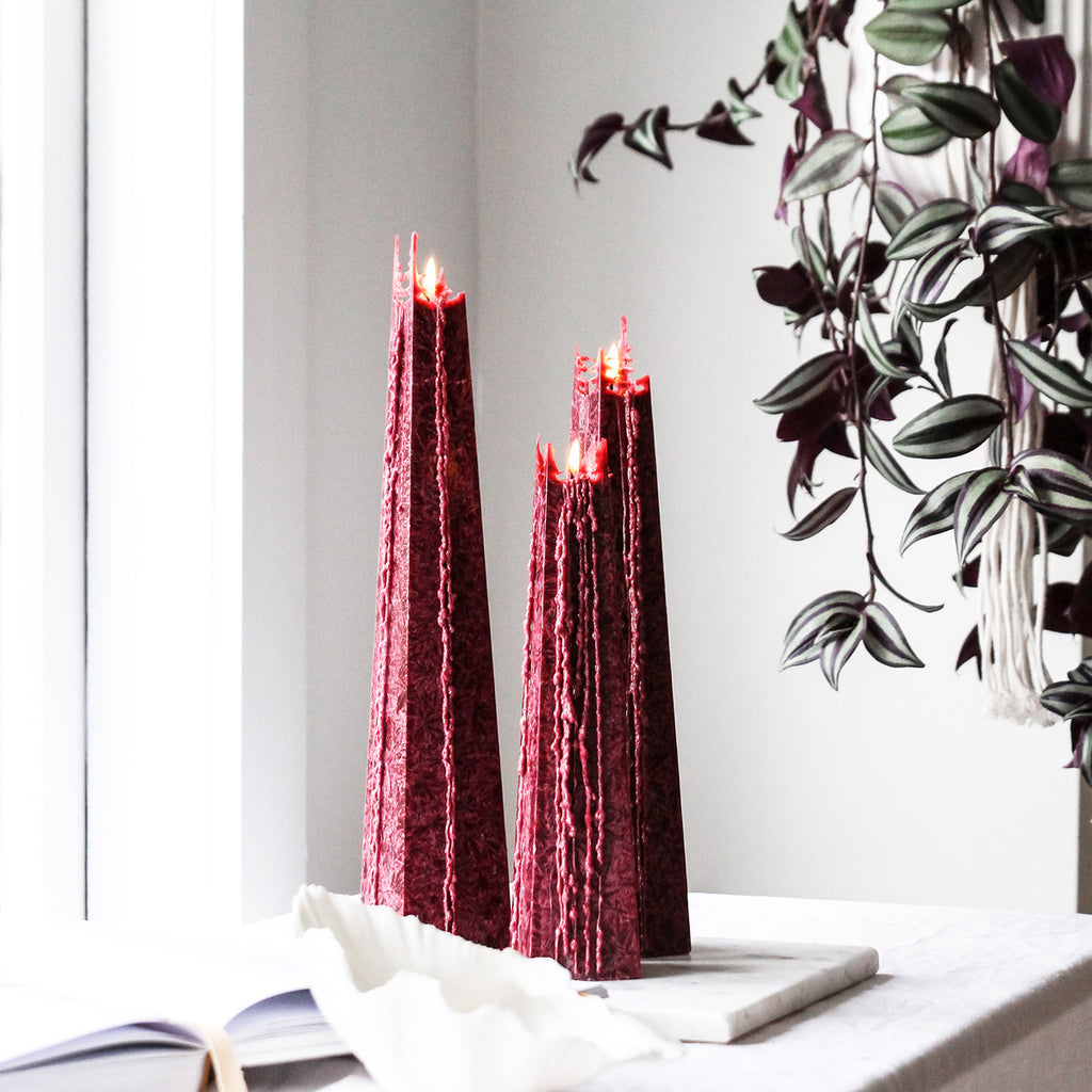 Pinot Noir Icicle Candle