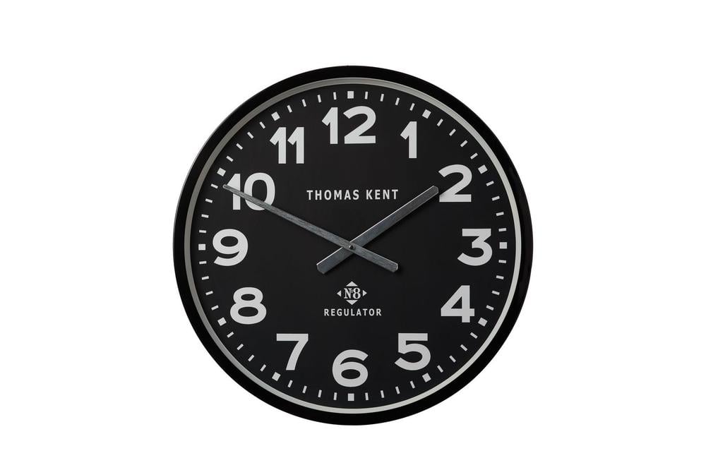 Clock Thomas Kent 30cm Black