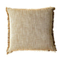 Cushion Slub Chambray Mustard 50x50cm