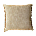 Cushion Slub Chambray Mustard 50x50cm
