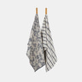 Berry and Bug Tea towel Blue set of 2
