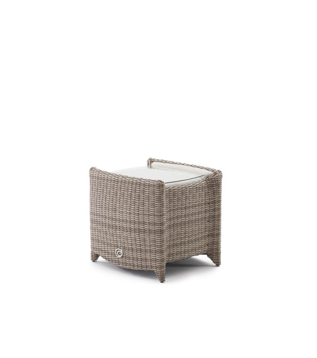 Luxor Side Table - White Pepper