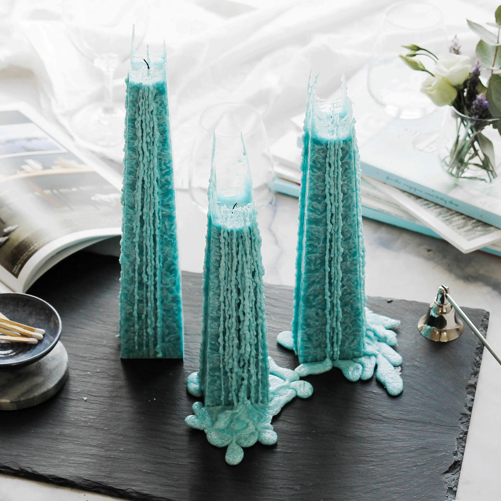 Ocean Sage Icicle Candle