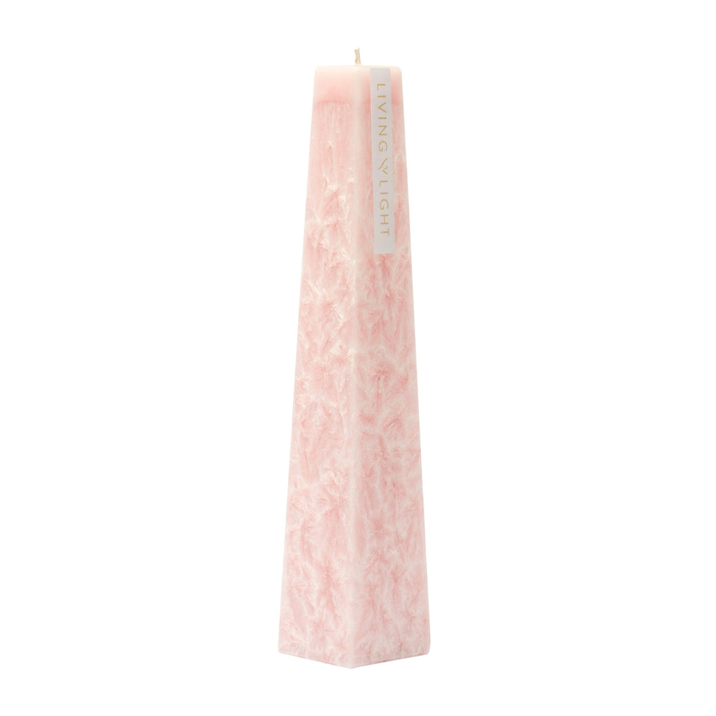 Peony Rose Icicle Candle