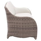 Luxor Dining Armchair - White Pepper