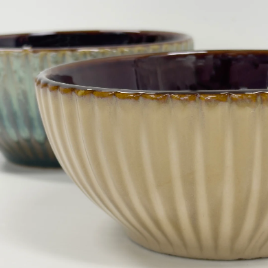 Finley Ceramic Bowl Brown