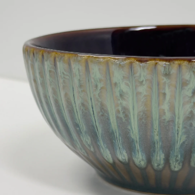 Finley Ceramic Bowl  Blue