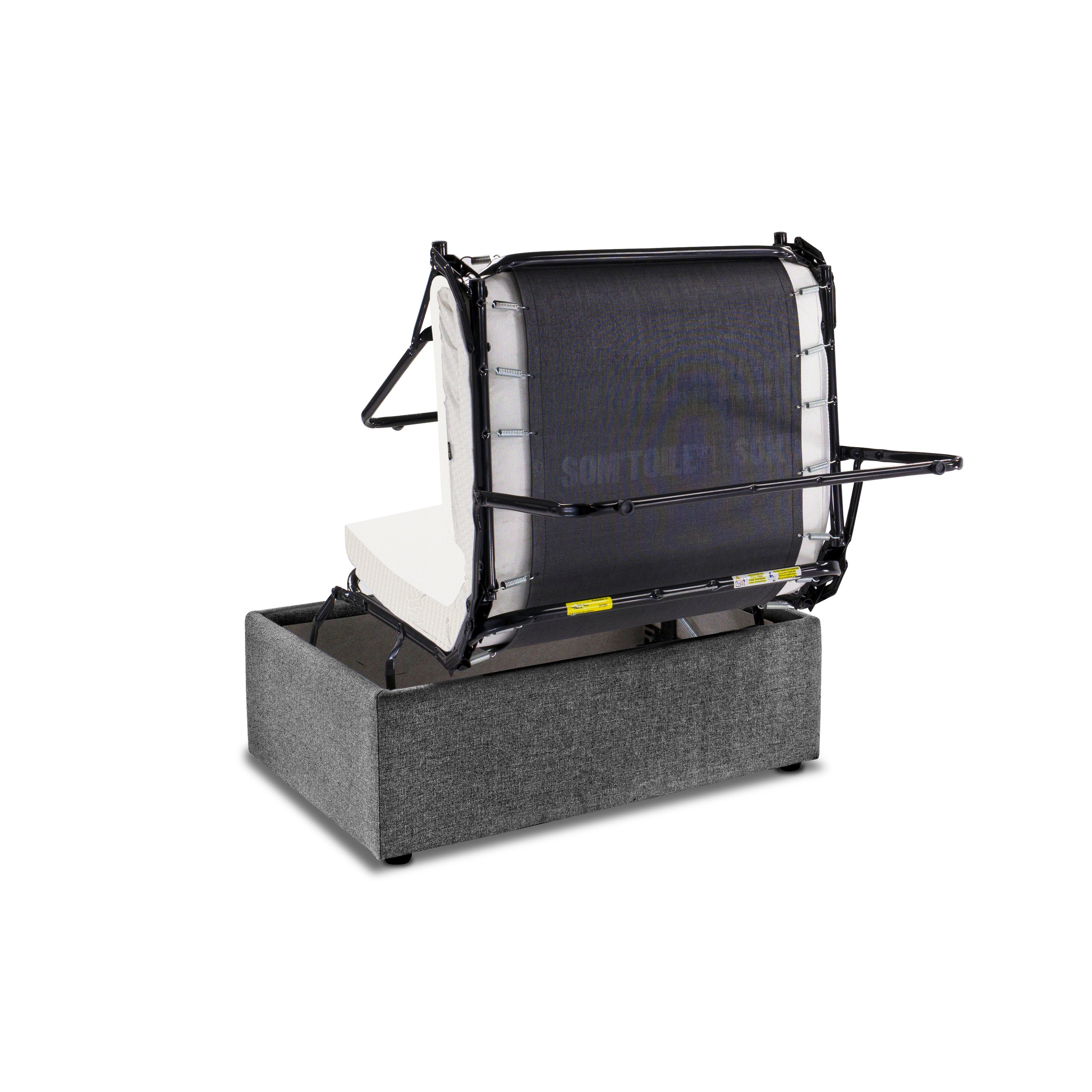 Jay-be Fold Out Bed Footstool Raven