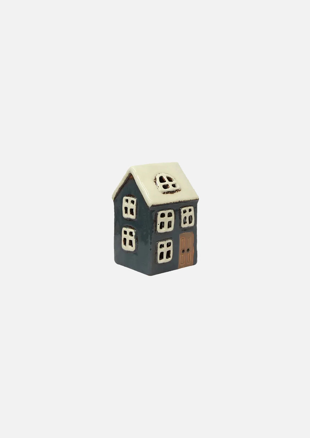 Alsace Tea Light House Navy