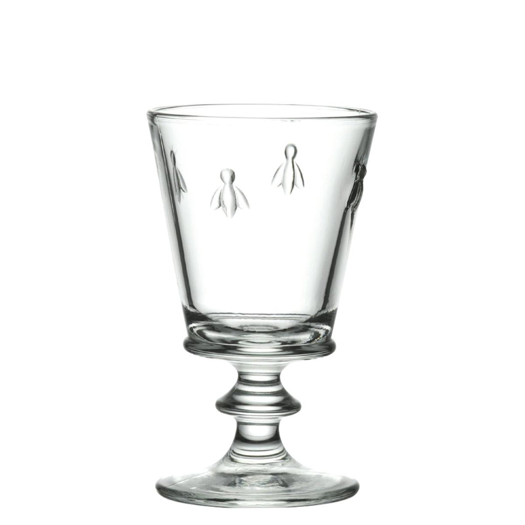 Bee wine glass