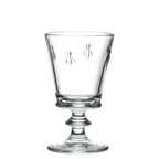 Bee wine glass