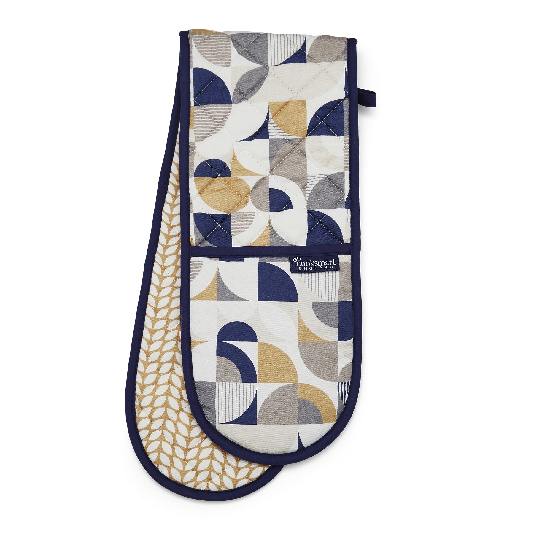 Double Oven Glove Geo Bauhaus