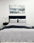 Duvet Cover Grey Super King Brayden