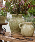Celadon Garden Vase