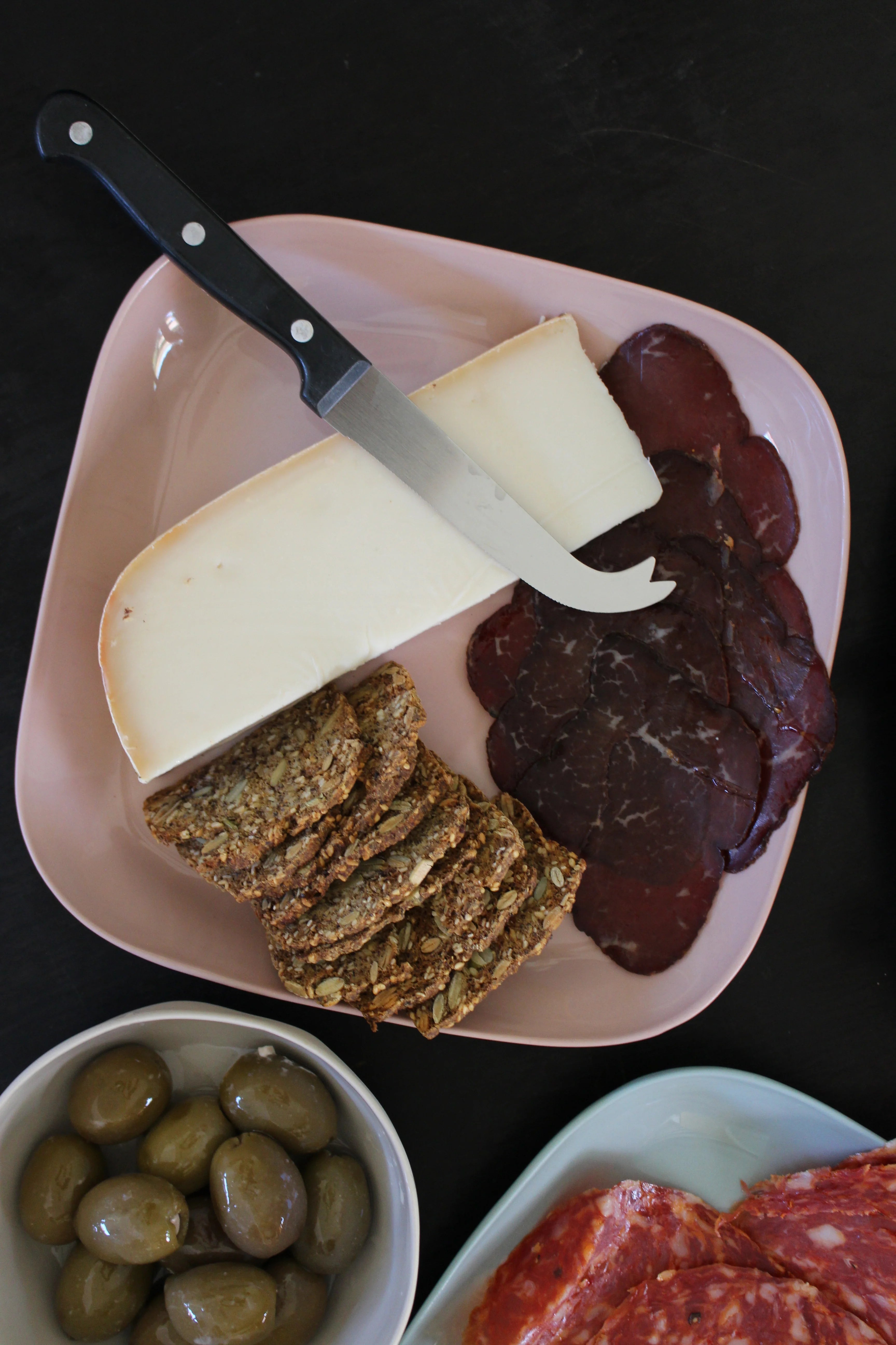 Cloud Square Platter Icy Pink (M)